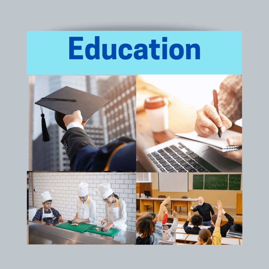 Education – Options, opportunities and&nbsp;costs.